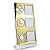 Placa Porta QR Code Vertical Pix WhatsApp Instagram Branco - Imagem 1