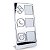 Placa Porta QR Code Vertical Pix WhatsApp Instagram Branco - Imagem 4