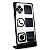 Placa Porta QR Code Vertical Pix WhatsApp Instagram Preto - Imagem 4