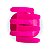 Kit 36 Piranhas Presilha Pequena Cabelo Tridente Tons Rosa - Imagem 5