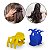 Kit 120 Piranhas Presilha Pequena Cabelo Tridente Coloridas - Imagem 2