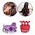 Kit 120 Piranhas Presilha Pequena Cabelo Tridente Peroladas - Imagem 2