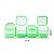 Caixa Organizadora Multicolor Miçangas Glitter 28 Potes - Imagem 4