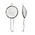 Kit 3 Peneiras Coar Polvilhar Aço Inox Cozinha Medidas Pequena Média e Grande - Imagem 4