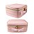 Maleta Bolsa Make Acessórios Espelho LED Porta Pincel Rosa - Imagem 2