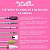 Kit 7 Broca Cerâmica Tungstênio Diamantada, Escovinha Macia Limpeza, Polidora + Suporte Rosa com Tampa de Acrílico Transparente - Imagem 2