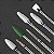 Kit 7 Brocas de Cerâmica Variadas + Broca Diamantada Extra Forte + Escovinha Limpeza Cerdas Macias + Broca de Polimento +Suporte Rosa com Tampa de Acrílico Manicure Alongamento de Unhas - Imagem 11