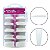 Kit 100 Unhas Postiça Realista Leitosa Alongamento + Super Cola Adesivo Instantâneo Tek Bond 793, 20g - Imagem 2