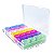 Kit 3 Caixa Organizadora Multicolor Miçanga Glitter 84 Potes - Imagem 6