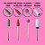 Kit 3 Brocas Polidoras Coloridas + 2 Diamantadas Finas + 1 Cerâmica Large Barrel + 1 Limpeza Escovinhas Cerdas + Suporte Rosa com Tampa de Acrílico Transparente - Imagem 4