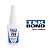 Kit 100 Unhas Postiças Natural Quadrada Média Branca + Cola Adesivo Instantâneo Transparente Tek bond 793, 20g - Imagem 4