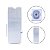 Kit Organizador Banheiro Dispenser Creme Dental Suporte para 5 Escovas de Dente com Adesivos Dupla Face - Imagem 7