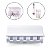 Kit Organizador Banheiro Dispenser Creme Dental Suporte para 5 Escovas de Dente com Adesivos Dupla Face - Imagem 2