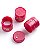 Kit Sachê Refil Gel Base Pink Baixa Viscosidade Alongamento Esmaltação + Pote ECO Reutilizável Multicolor 30g Vòlia - Imagem 6