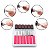 Kit 2 Lixadeiras Motor Elétrica Bivolt Esculpir Modelar Alongamento de Unhas Fibra Manicure Baixo Ruído, Arte Sedução - Imagem 4