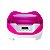Cabine LED UV 110w 36 Leds Bivolt Modelo KM-520 Alongamento Unhas de Gel Fibra Decoração C/ Suporte Divisória Branco e Rosa - Imagem 3