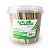 Kit 400 Palito Bambu Ponta Chanfro 12,5cm + 400 Lixa Parda 13cm + Balde - Imagem 6
