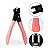 Kit 3 Cortadores de Unhas Lâminas Afiado Coletor Automático Manicure Multicolor - Imagem 7