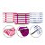 Kit 3 Suportes Para 5 Pincéis Formato Apoiador Manicure Make - Imagem 1