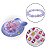Kit 48 Unha Postiça Infantil Decoração Kids Autocolante + 4 Pulseiras Miçangas - Imagem 3