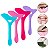 Instrumento Silicone Multicolor Dois Lados Auxilio Maquiagem Rímel Delineado Boca Contorno Make - Imagem 6
