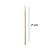 100 Palito de Madeira Ponta Algodão Fino Descartável Manicure Limpeza Esmalte Design Sobrancelha Henna Micropigmentação - Imagem 6