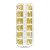 Mini Caviar Dourado Bolinha Decoração Unha Adesivo Manicure Nail Art Desenhos Design - Imagem 3