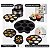 Forma Cup Cake 7 Divisórias Muffin Sorvete Silicone Multicolor Congelador Forno Air Fryer - Imagem 4
