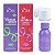 Kit Líquido Monomer 30ml + Pó Acrílico Cover Rosé 30g Vòlia + Pote Branco com Tampa Vedação 30ml + Frasco Reuse-me Roxo 60ml Unhas Decoradas Alongamento Nail Art Designer Manicure - Imagem 1