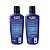 Shampoo Limpeza Profunda + Condicionador Hidratação Anti Caspa Refrescante Mentolado Cabelos Saudáveis 230ml Yelsew - Imagem 2