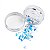 Kit 12 Borboletas Encapsulada Decoração Unhas Gel Espelhadas Cintilante Colorido Nail Art Manicure - Imagem 2
