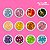 Kit 12 Borboletas Encapsulada Decoração Unhas Gel Espelhadas Cintilante Colorido Nail Art Manicure - Imagem 6