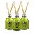 Kit 3 Aromatizador de Ambientes Alecrim Refrescante Varetas Fragrância Suave Frescor Bem-Estar 270ml, Pantanal Aromas - Imagem 1