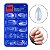 Kit 100 Unhas Postiças Almond Amendoada Curta Pequena Transparente Fácil Aplicação Longa Duração Alongamento Decoração Manicure - Imagem 1