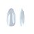 Kit 100 Unhas Postiças Almond Amendoada Curta Pequena Transparente Fácil Aplicação Longa Duração Alongamento Decoração Manicure - Imagem 3
