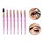 Kit 7 Pincéis Coloridos Olhos Sobrancelha Detalhe Sombra Delineado Acabamento Maquiagem Cílios Make - Imagem 1