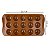 Forma de Silicone Sorriso Emoji Smile Chocolate Bombom Gelo Vela Redondo 15 Divisórias Confeitaria Casa Molde Multiuso Cozinha - Imagem 5