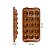 Forma de Silicone Sorriso Emoji Smile Chocolate Bombom Gelo Vela Redondo 15 Divisórias Confeitaria Casa Molde Multiuso Cozinha - Imagem 6