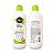 Kit Completo Meu Liso Tratamento Ph Escudo Antiporos Shampoo Condicionador Creme de Pentear Máscara Acidificante Hidratação Brilho Intenso Maçã Verde Salon Line - Imagem 4