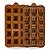 Forma de Silicone Flexível Pirâmide Vazada Confeitaria Chocolate Artesanato Velas Molde Multiuso Casa Cozinha - Imagem 2