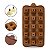 Forma de Silicone Flexível Pirâmide Vazada Confeitaria Chocolate Artesanato Velas Molde Multiuso Casa Cozinha - Imagem 1