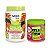 Creme Hidratante Para Pentear 1kg + Gelatina Definição Antifrizz 550g Melancia Cachinhos Tratados Definidos Kids Salon Line - Imagem 1