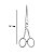 Tesoura Cabelo Mini Serrilha Fio Laser Profissional Corte Reto Cabelos Design 5 Polegadas 340 BC Mundial - Imagem 4