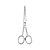 Tesoura Cabelo Mini Serrilha Fio Laser Profissional Corte Reto Cabelos Design 5 Polegadas 340 BC Mundial - Imagem 2