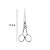Tesoura Cabelo Fio Laser Micro Serrilha Bronze 341-6 Mundial - Imagem 4