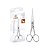 Tesoura Cabelo Fio Laser Micro Serrilha Bronze 341-6 Mundial - Imagem 1