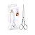 Tesoura Corte Cabelo Fio Laser Bronze Mundial BC 344 Profissional 7 Polegadas Mundial - Imagem 1