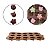 Forma de Silicone Flexível Flores 3 Formatos Confeitaria Chocolate Molde Gelo Velas Gelatina Multiuso Cozinha Artesanato - Imagem 4