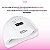 Cabine 150W Sun X5 Plus 36 Leds UV Unhas Gel Fibra Acrigel Alongamento Nail Art Bivolt Manicure Design - Imagem 4