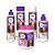Kit Completo Shampoo 300ml + Condicionador 300ml + Creme de Pentear 300ml + Ativador de Cachos 300ml + Máscara 2 em 1 Hidratação 1Kg Sos Super Óleos Brilho Absoluto Salon Line - Imagem 7